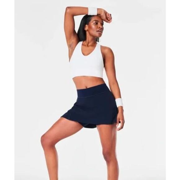 Spanx Women's Get Moving Skort 17" Skirt NWT 189 Navy Blue Sz XS - Picture 4 of 13